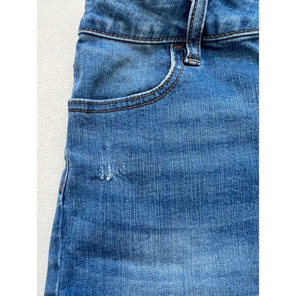 Pacsun Super Stretch Shortie Mid-Rise Denim Shorts Size 28 - Picture 2 of 8